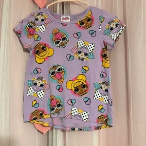 L.O.L. Surprise! Lavender Graphic Tee